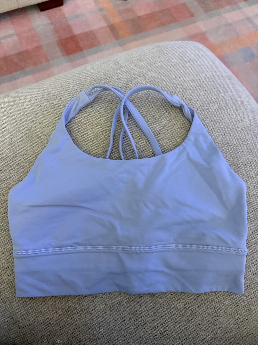 Lululemon Lavendar Strappy Sports Bra 6 - Women